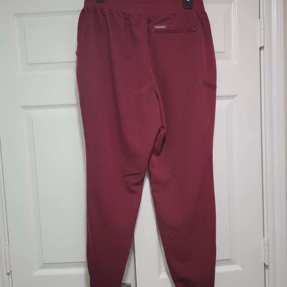Jaanuu Wine Large Scrub Jogger Bottoms - Picture 5 of 5